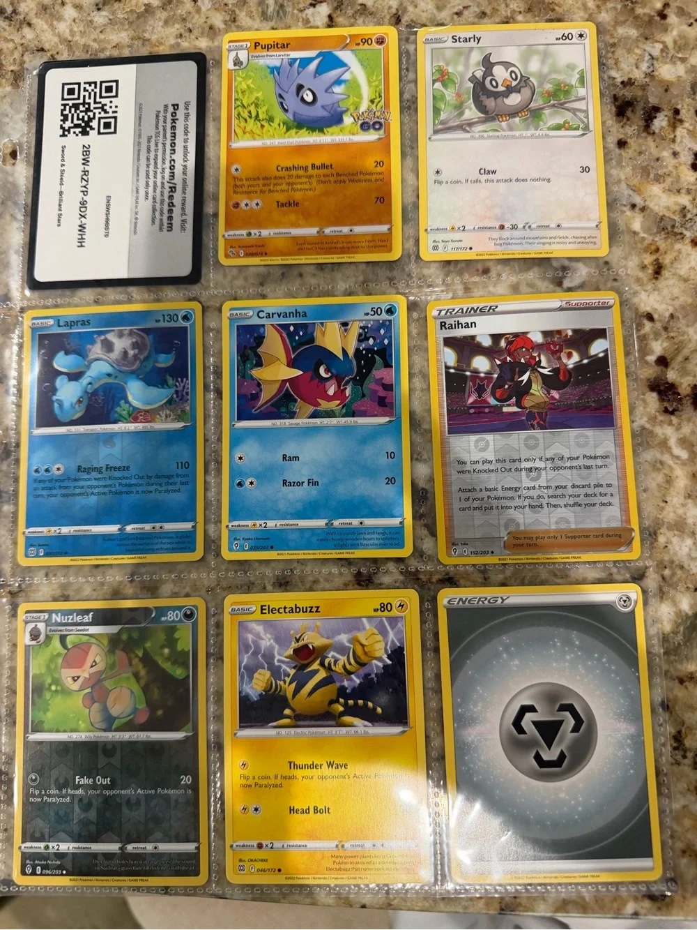 Pokémon Card Collection Binder Lot – 180+ Cards – Pokémon GO, McDonald’s, Holos